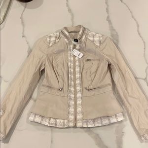 Snow tweed jacket for White House black market